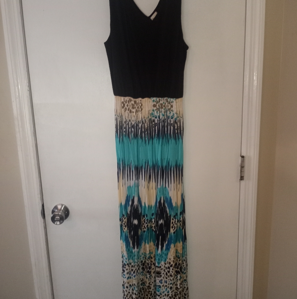 Colorful printable dress